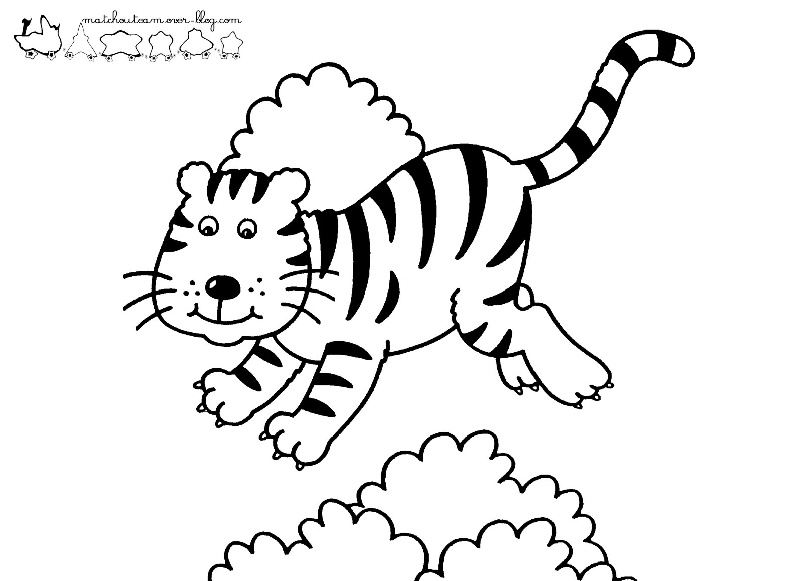 Página para colorir: Tigre (animais) #13661 - Páginas para Colorir Imprimíveis Gratuitamente