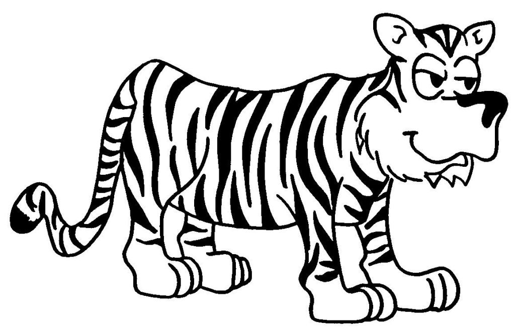 Página para colorir: Tigre (animais) #13725 - Páginas para Colorir Imprimíveis Gratuitamente