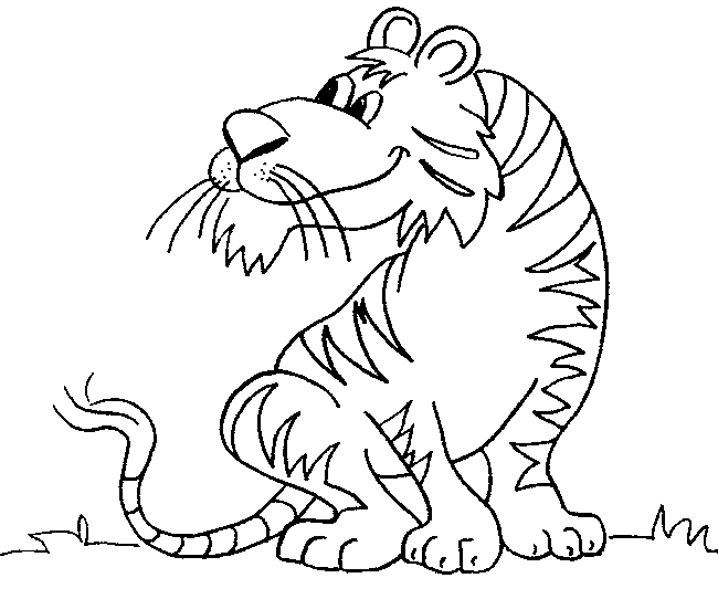 Página para colorir: Tigre (animais) #13734 - Páginas para Colorir Imprimíveis Gratuitamente