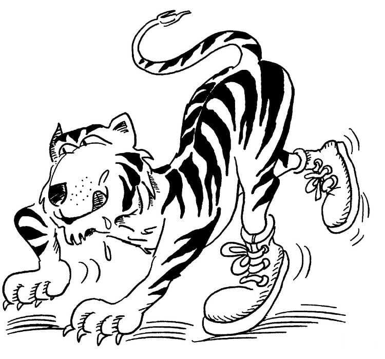 Desenho gratuito Tigre #174924 da colecao Animais para imprimir