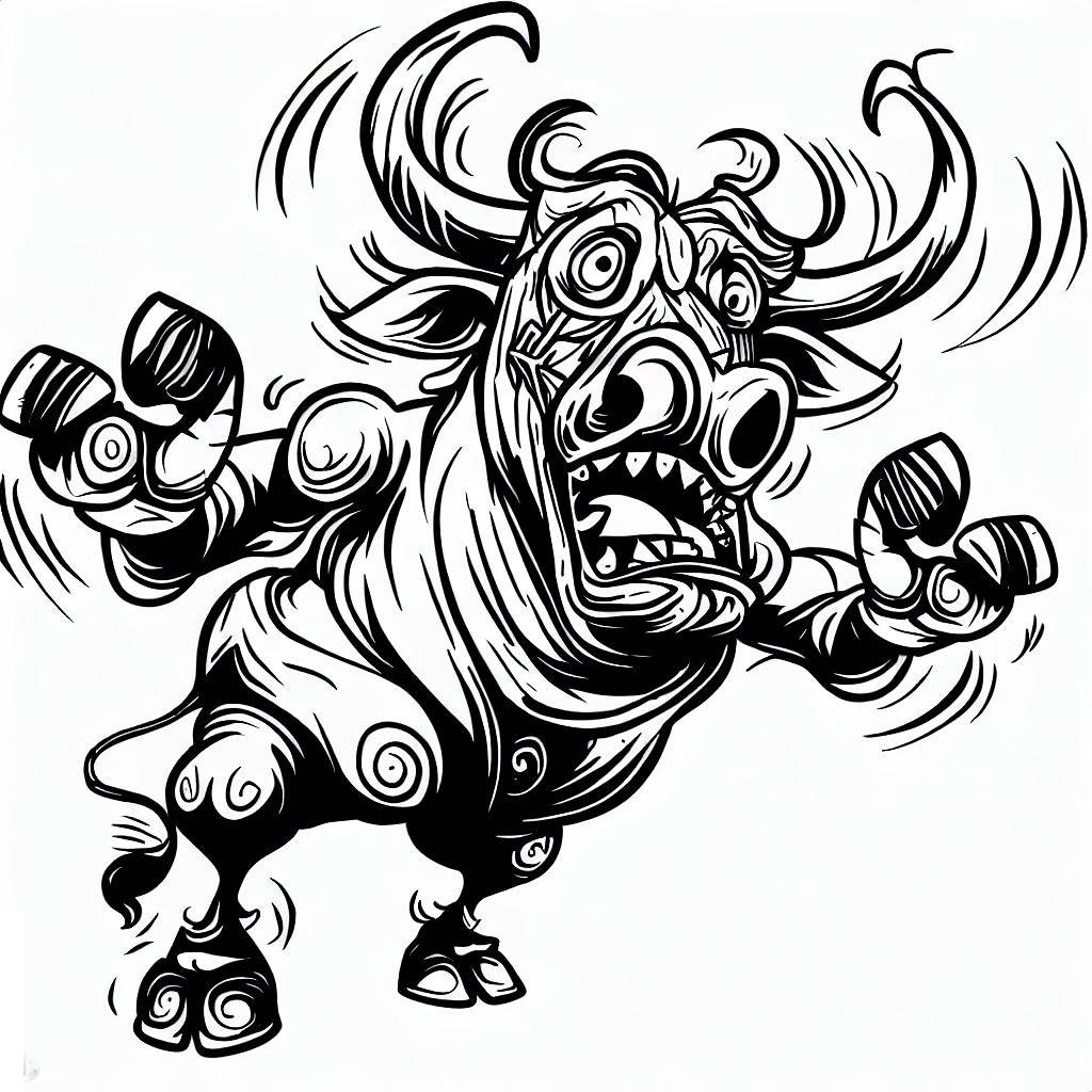 Desenho gratuito Touro #188605 da colecao Animais para imprimir