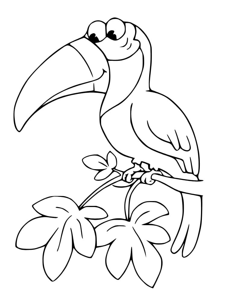 Desenho gratuito Tucano #197547 da colecao Animais para imprimir