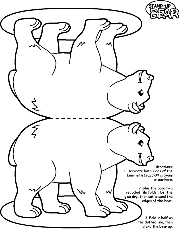 Página para colorir: Urso (animais) #12216 - Páginas para Colorir Imprimíveis Gratuitamente