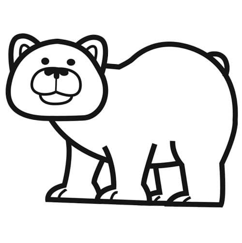 Desenho gratuito Urso #180713 da colecao Animais para imprimir