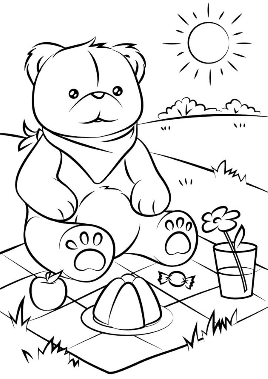 Desenho gratuito Urso #217200 da colecao Animais para imprimir