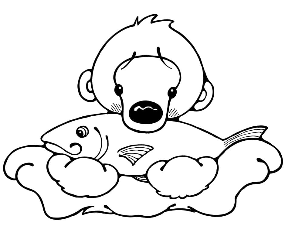 Desenho gratuito Urso Polar #201235 da colecao Animais para imprimir