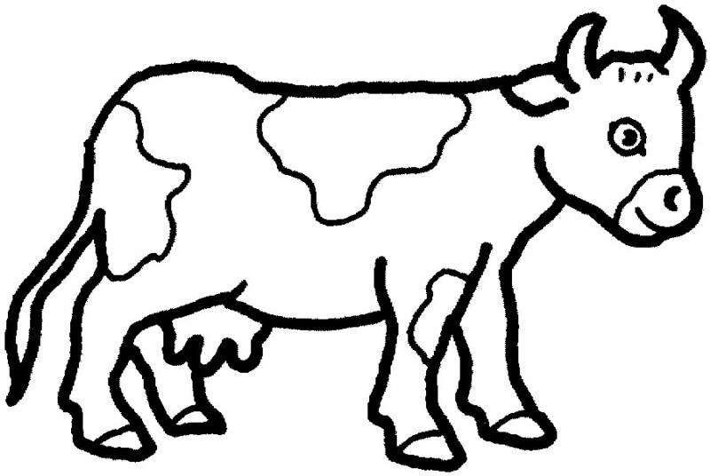 Página para colorir: Vaca (animais) #13191 - Páginas para Colorir Imprimíveis Gratuitamente