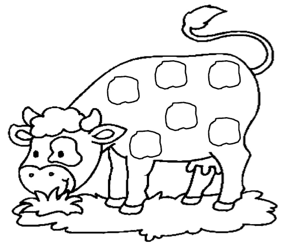 Página para colorir: Vaca (animais) #13193 - Páginas para Colorir Imprimíveis Gratuitamente