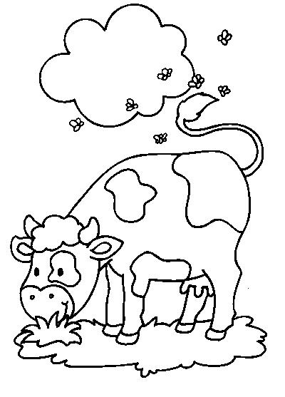 Página para colorir: Vaca (animais) #13231 - Páginas para Colorir Imprimíveis Gratuitamente