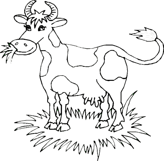 Página para colorir: Vaca (animais) #13233 - Páginas para Colorir Imprimíveis Gratuitamente