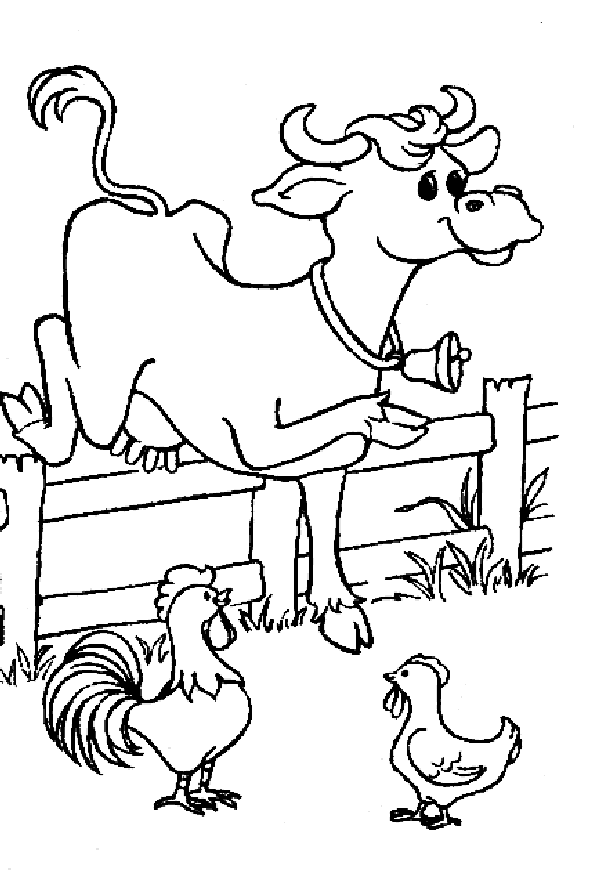 Página para colorir: Vaca (animais) #13235 - Páginas para Colorir Imprimíveis Gratuitamente