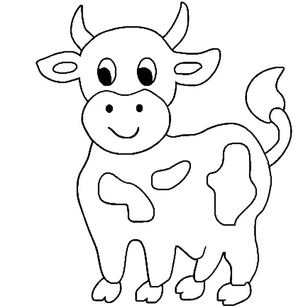 Página para colorir: Vaca (animais) #13247 - Páginas para Colorir Imprimíveis Gratuitamente