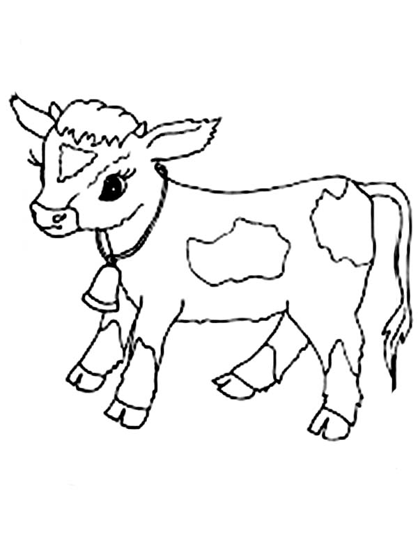 Página para colorir: Vaca (animais) #13264 - Páginas para Colorir Imprimíveis Gratuitamente