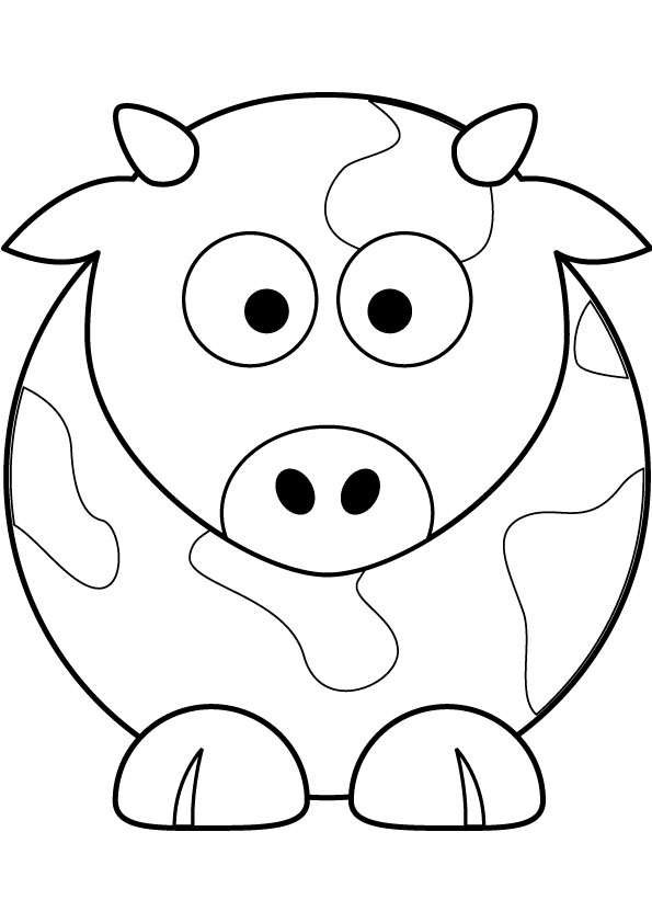 Página para colorir: Vaca (animais) #13273 - Páginas para Colorir Imprimíveis Gratuitamente