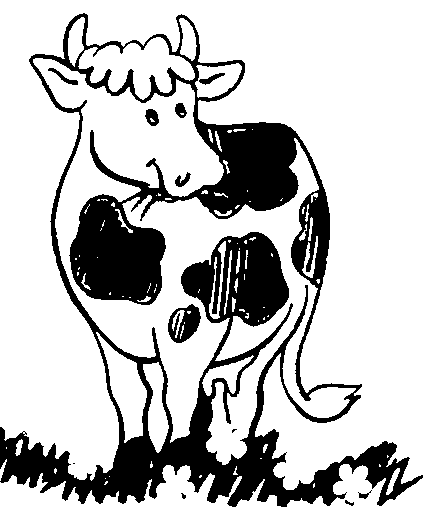 Página para colorir: Vaca (animais) #13289 - Páginas para Colorir Imprimíveis Gratuitamente