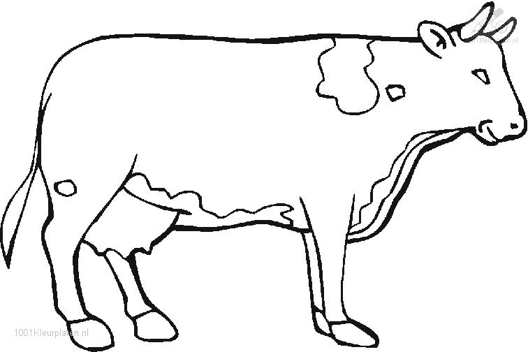 Página para colorir: Vaca (animais) #13319 - Páginas para Colorir Imprimíveis Gratuitamente