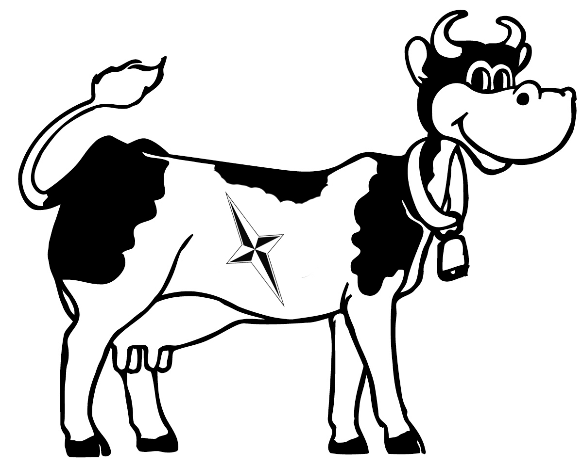 Página para colorir: Vaca (animais) #13354 - Páginas para Colorir Imprimíveis Gratuitamente