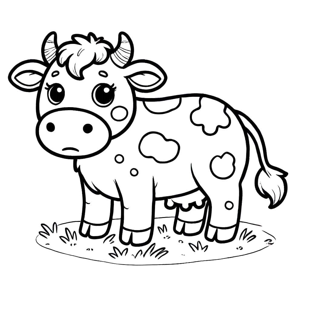 Desenho gratuito Vaca #217650 da colecao Animais para imprimir