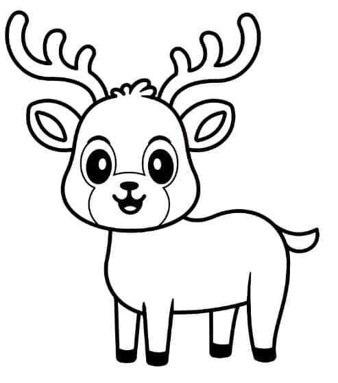 Desenho gratuito Veado #191059 da colecao Animais para imprimir