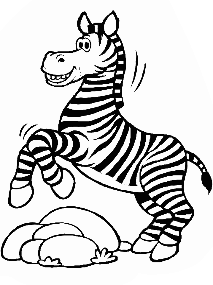 Página para colorir: Zebra (animais) #12946 - Páginas para Colorir Imprimíveis Gratuitamente