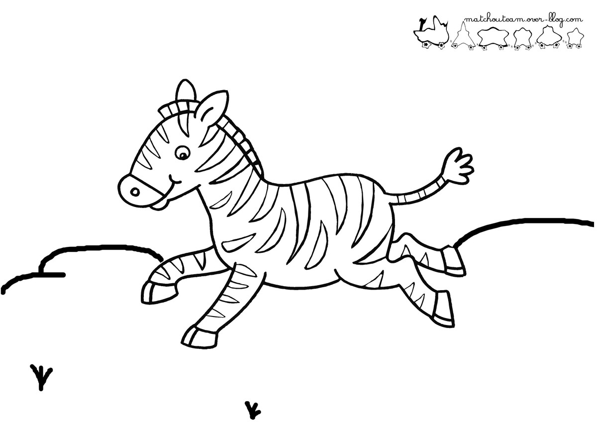 Página para colorir: Zebra (animais) #12959 - Páginas para Colorir Imprimíveis Gratuitamente