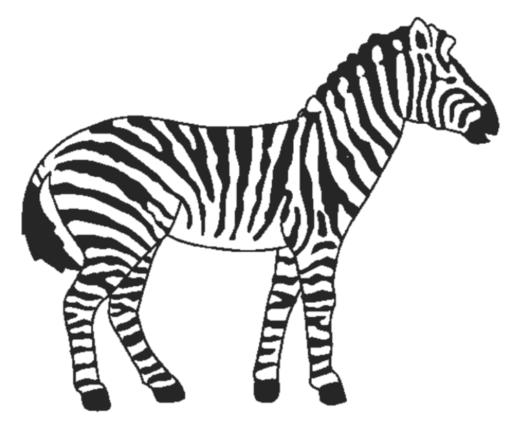 Página para colorir: Zebra (animais) #12964 - Páginas para Colorir Imprimíveis Gratuitamente