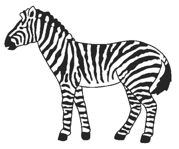 Página para colorir: Zebra (animais) #12968 - Páginas para Colorir Imprimíveis Gratuitamente