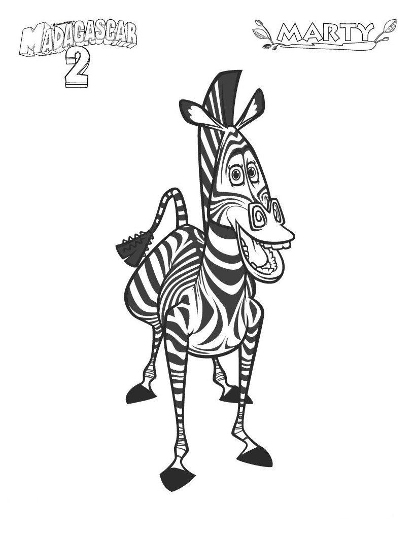 Página para colorir: Zebra (animais) #12985 - Páginas para Colorir Imprimíveis Gratuitamente