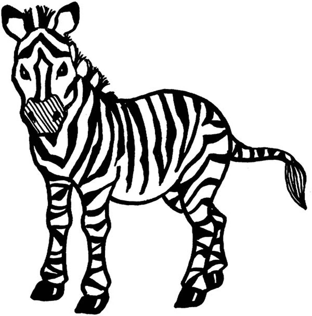 Página para colorir: Zebra (animais) #12996 - Páginas para Colorir Imprimíveis Gratuitamente