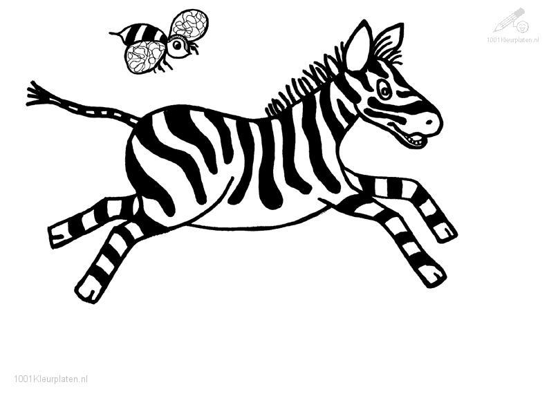 Página para colorir: Zebra (animais) #13003 - Páginas para Colorir Imprimíveis Gratuitamente