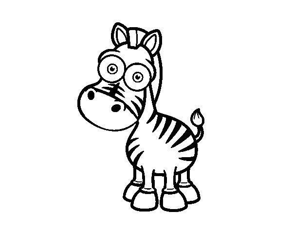 Página para colorir: Zebra (animais) #13006 - Páginas para Colorir Imprimíveis Gratuitamente