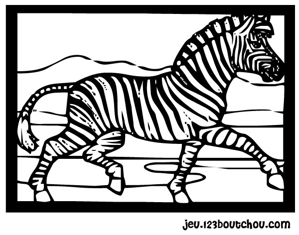 Página para colorir: Zebra (animais) #13052 - Páginas para Colorir Imprimíveis Gratuitamente