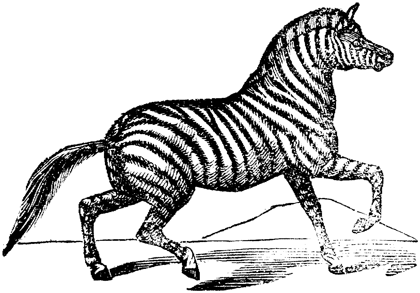 Página para colorir: Zebra (animais) #13077 - Páginas para Colorir Imprimíveis Gratuitamente