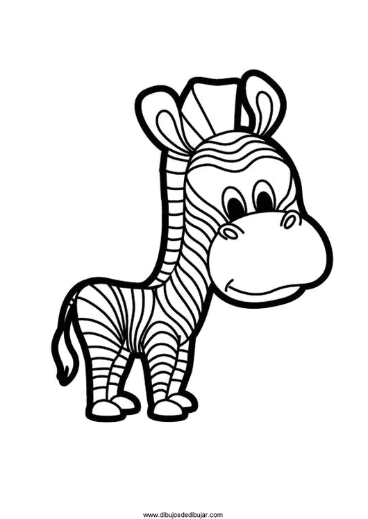 Página para colorir: Zebra (animais) #13082 - Páginas para Colorir Imprimíveis Gratuitamente
