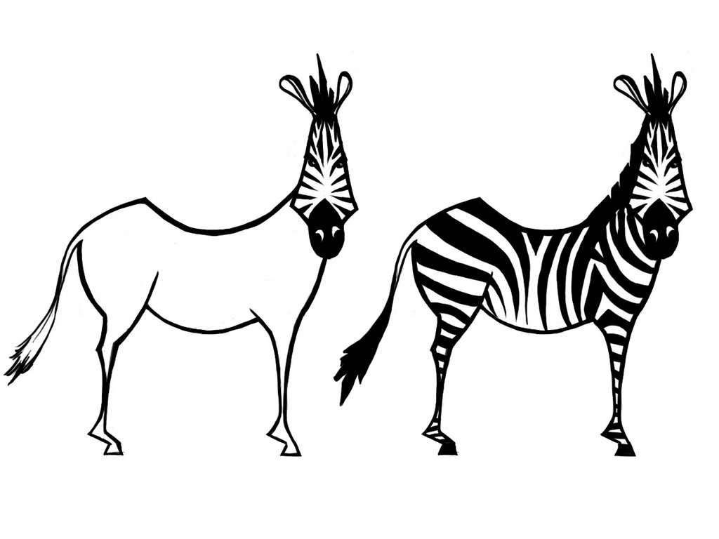 Página para colorir: Zebra (animais) #13101 - Páginas para Colorir Imprimíveis Gratuitamente
