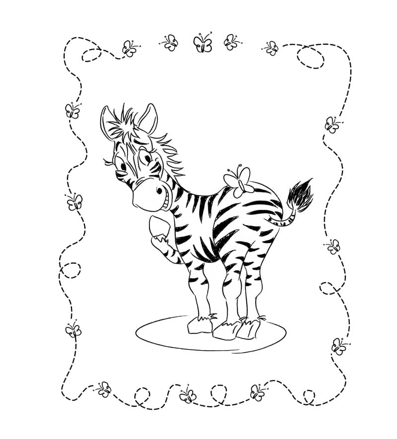 Desenho gratuito Zebra #197142 da colecao Animais para imprimir