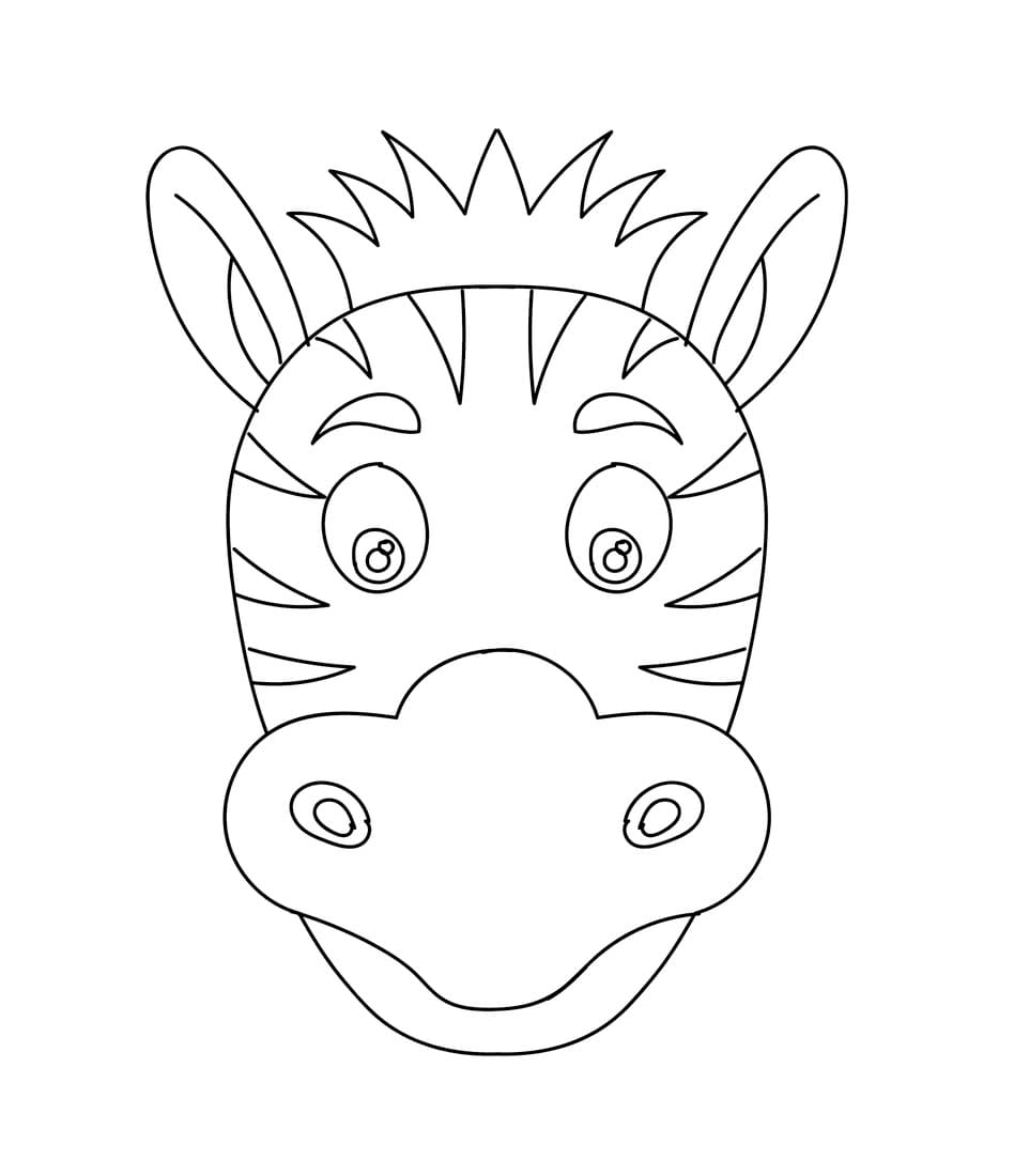 Desenho gratuito Zebra #197143 da colecao Animais para imprimir