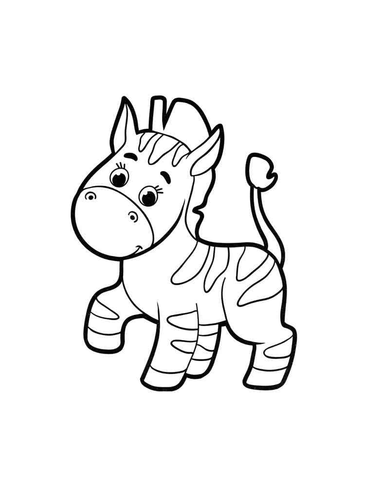 Desenho gratuito Zebra #197159 da colecao Animais para imprimir