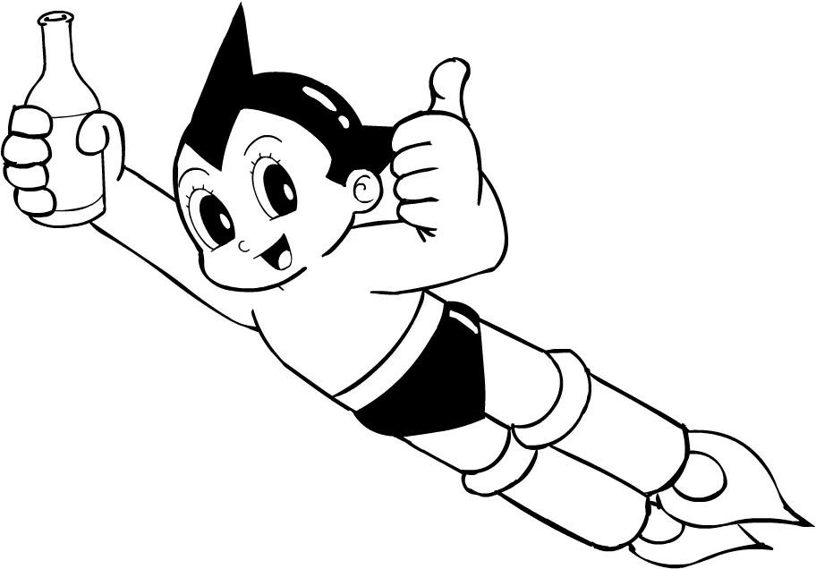Desenho gratuito Astro Boy #45257 da colecao Anime e Mangá para imprimir