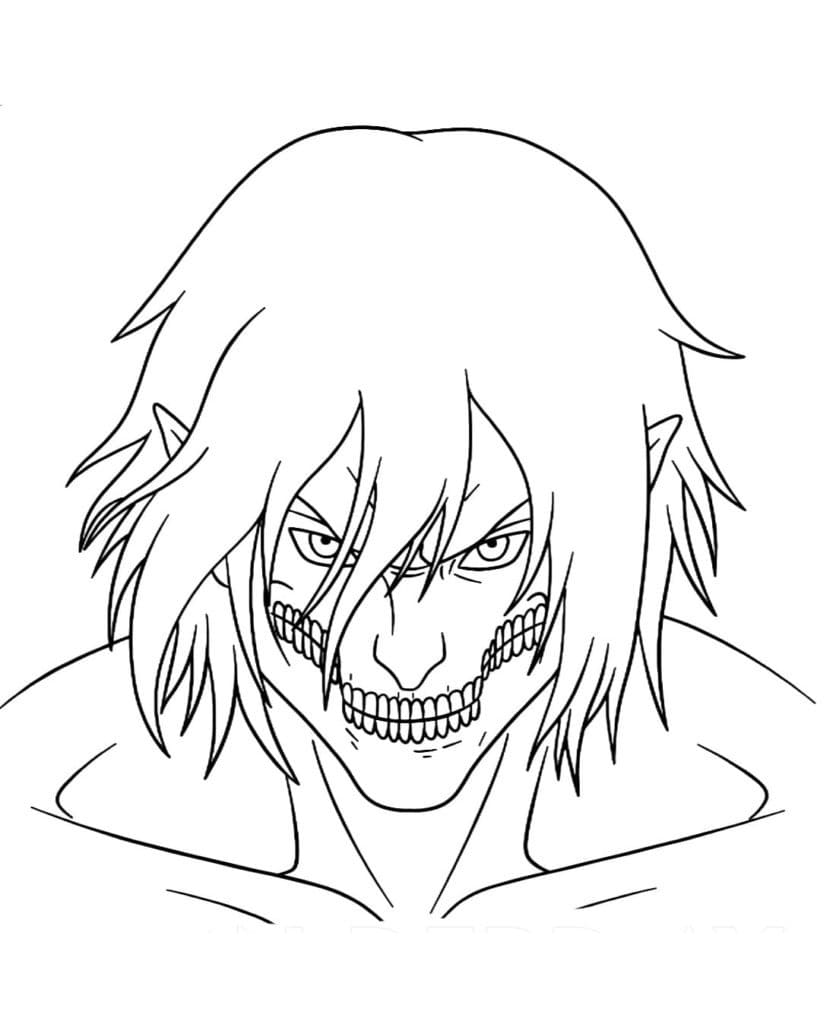 Desenho gratuito Ataque dos Titãs #182930 da colecao Anime e Mangá para imprimir
