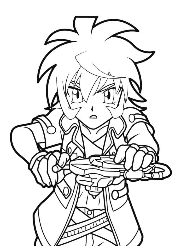 Desenho gratuito Beyblade #184920 da colecao Anime e Mangá para imprimir