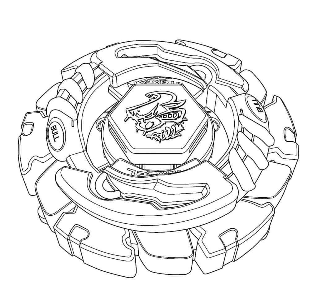 Desenho gratuito Beyblade #184927 da colecao Anime e Mangá para imprimir
