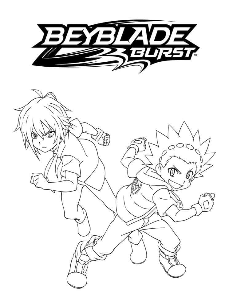 Desenho gratuito Beyblade #184955 da colecao Anime e Mangá para imprimir