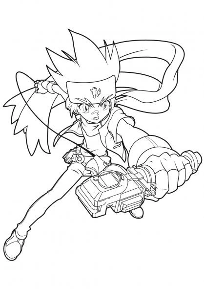 Desenho gratuito Beyblade #46803 da colecao Anime e Mangá para imprimir