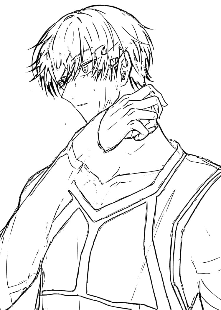 Página para colorir: Blue Lock (Anime e Mangá) #212791 - Páginas para Colorir Imprimíveis Gratuitamente