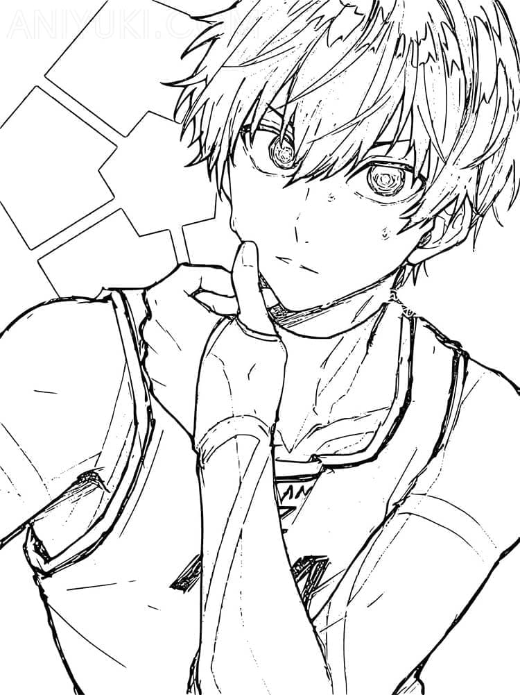 Desenho gratuito Blue Lock #212797 da colecao Anime e Mangá para imprimir