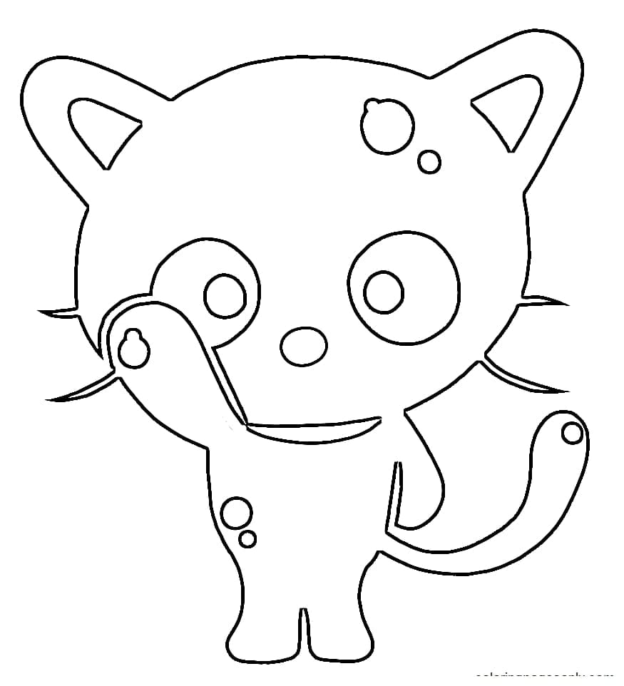 Desenho gratuito Chococat #220260 da colecao Anime e Mangá para imprimir