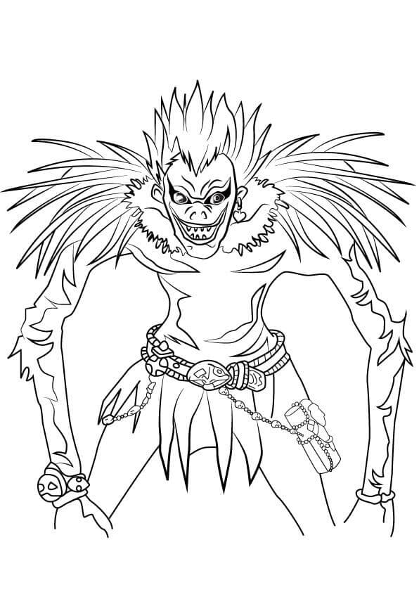 Desenho gratuito Death Note #183133 da colecao Anime e Mangá para imprimir Desenho gratuito Death Note #183133 da colecao Anime e Mangá para imprimir