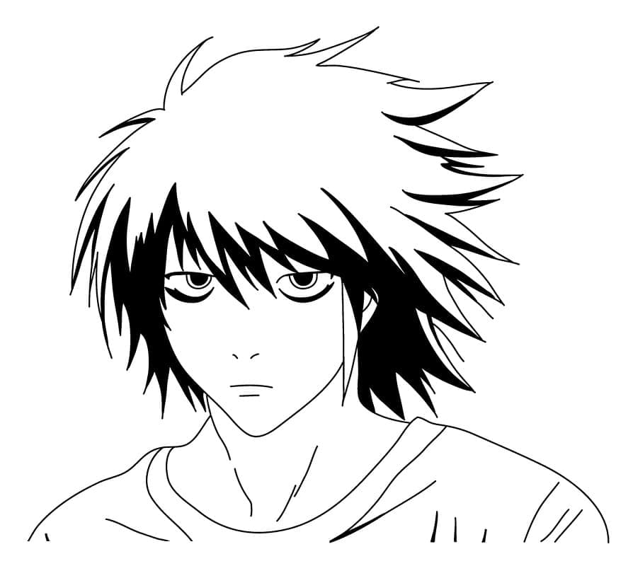 Desenho gratuito Death Note #183137 da colecao Anime e Mangá para imprimir