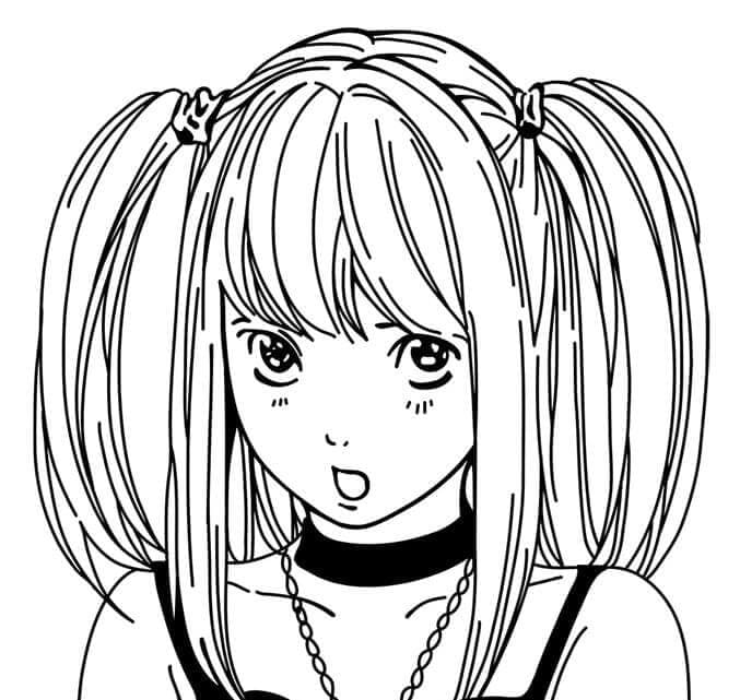 Desenho gratuito Death Note #183140 da colecao Anime e Mangá para imprimir